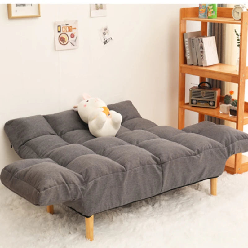 Lazy sofa bed rental room bedroom small sofa small apartment double tatami simple foldable single sofa